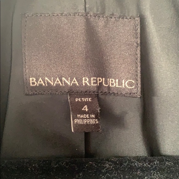 Classic Black Blazer w/ Ruffle Detail - Picture 3 of 4